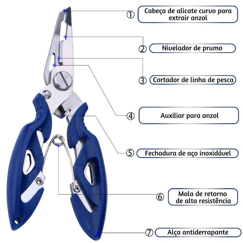 KITGarra de Pesca e Alicate