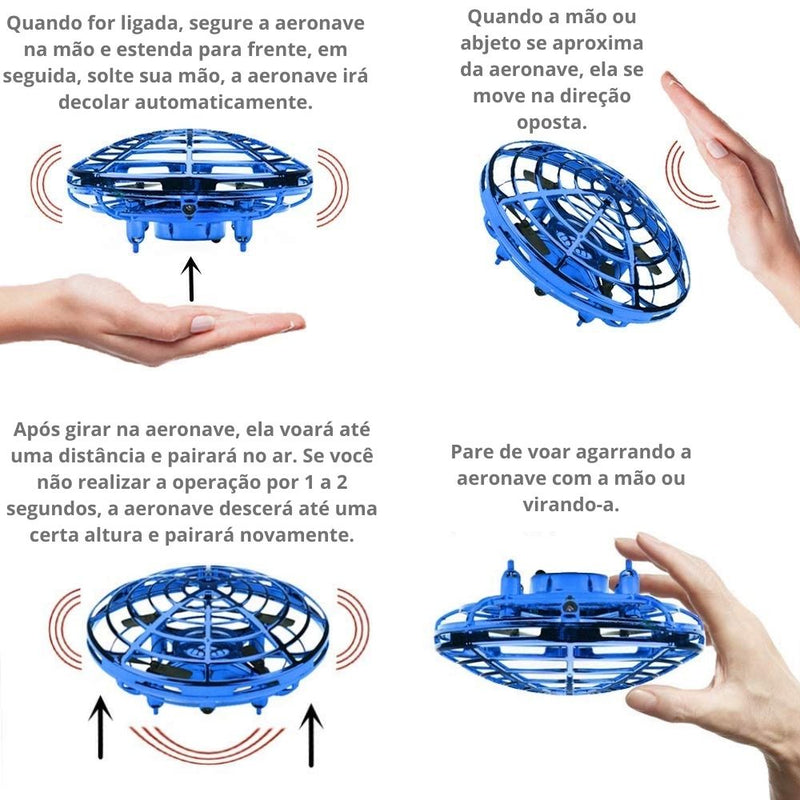 Mini Helicóptero Drone UFO