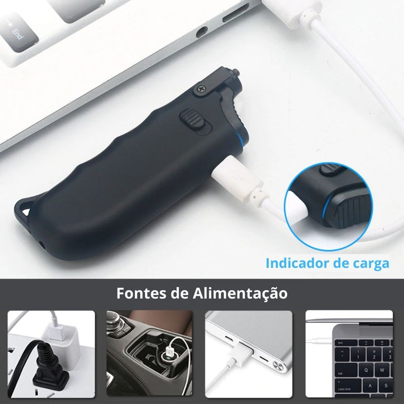 Isqueiro Elétrico USB