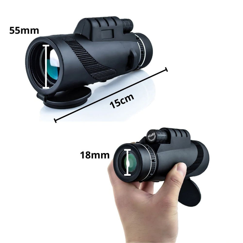 Luneta Monocular 40x60 HD