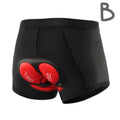 Shorts de Ciclismo Unissex Acolchoado