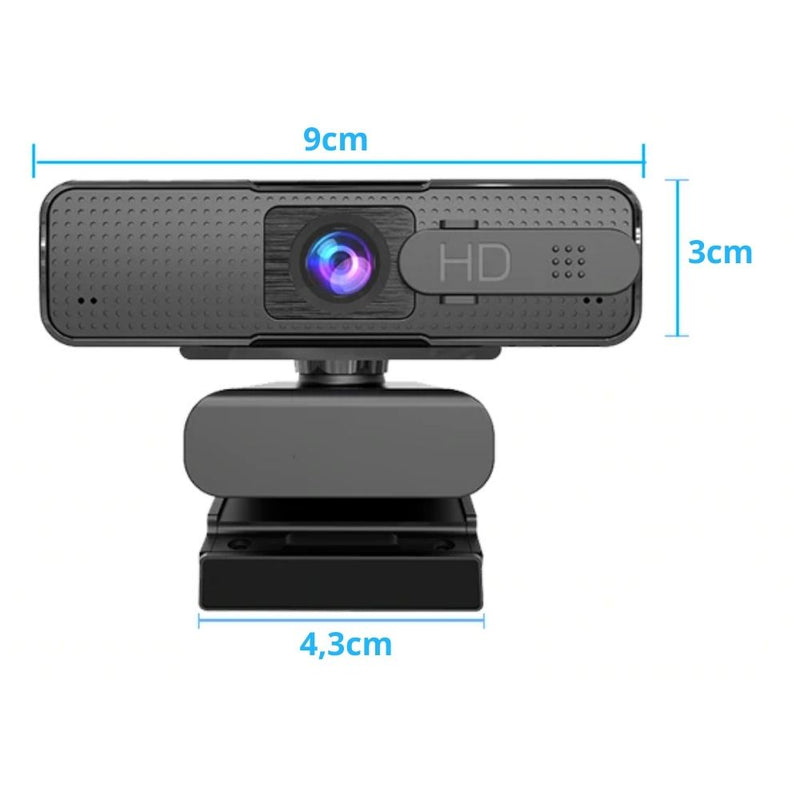 Webcam Full HD 1080p Foco Automático