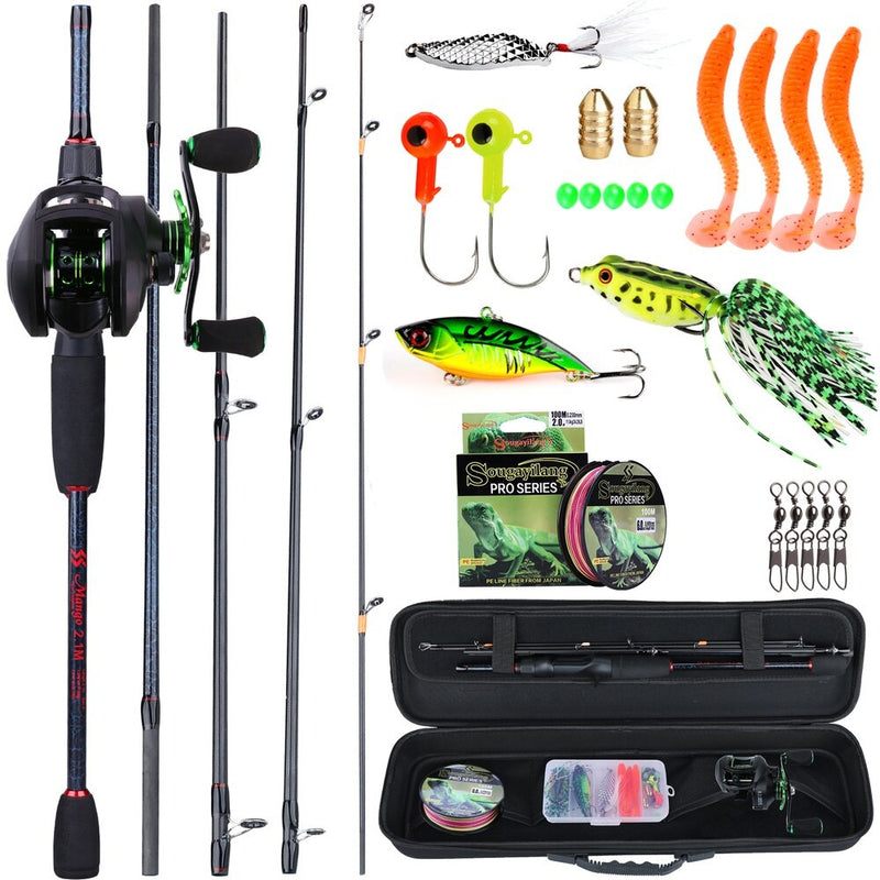 Vara de Pesca Combo e Kit