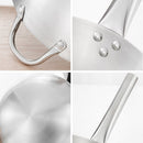 Frigideira Chinesa de Aço Inoxidável