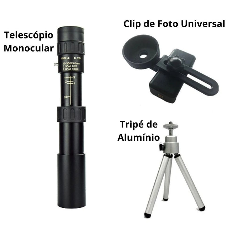 Telescópio Monocular HD